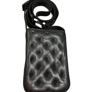 rag & bone Quilted Leather Riser Phone Pouch Handbag - EXCELLENT CONDITION